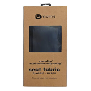4moms Extra Seat Fabric, MamaRoo Baby Swing, Model 1046 in Black - NIB